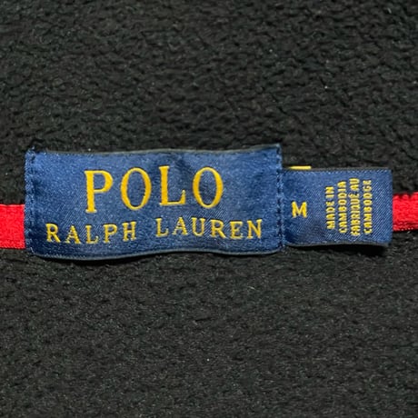 POLO RALPHLAUREN　"PULL-OVER" FLEECE JACKET