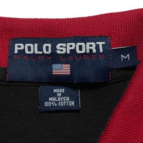 POLO SPORT RALPHLAUREN　"STRIPED" POLO SHIRT