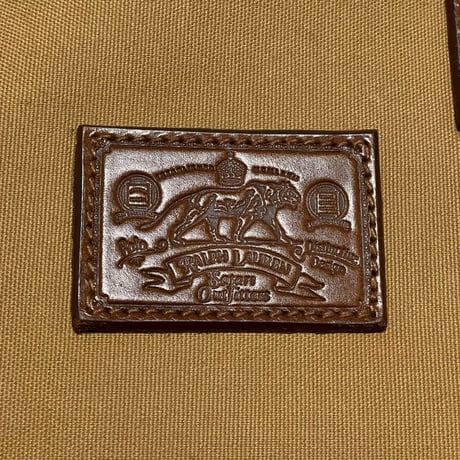 POLO RALPHLAUREN　 "SAFARI OUTFITTERS" TOTE BAG