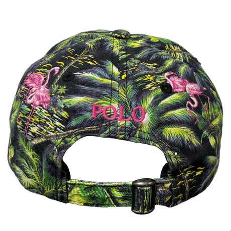 POLO RALPHLAUREN　 "PONY&FLAMINGO" CLLASIC BASEBALL CAP