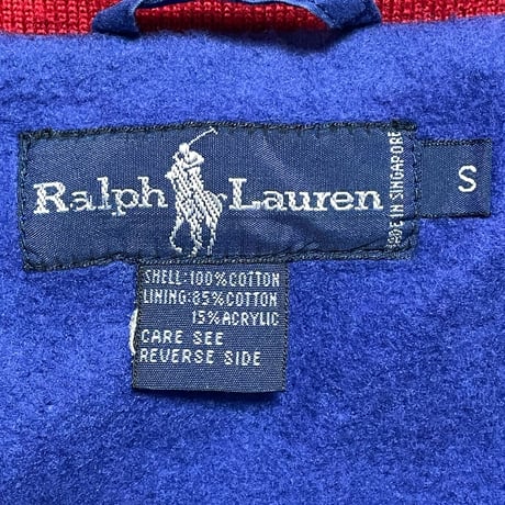 RALPHLAUREN　"COLOR BLOCK" BLOUSON JACKET