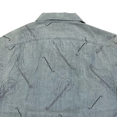 RRL RALPHLAUREN　"CHAMBRAY" OPEN COLLAR SHIRT