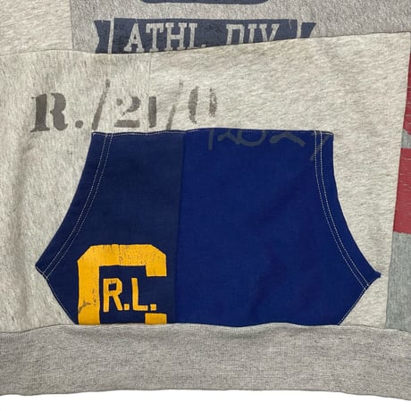 POLO RALPHLAUREN　"PATCH WORK" HOODIE