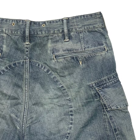RRL RALPHLAUREN　"INDIGO DENIM CARGO" SHORTS