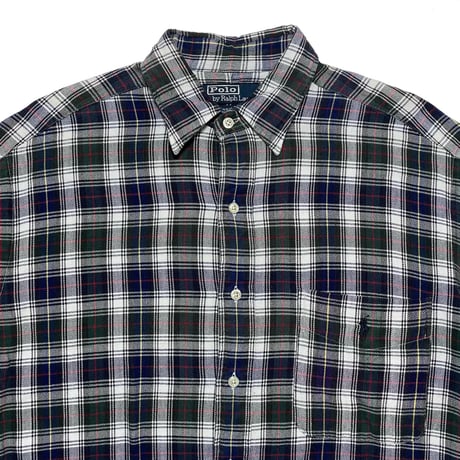 POLO RALPHLAUREN　"WAYLAND" FLANNEL SHIRT