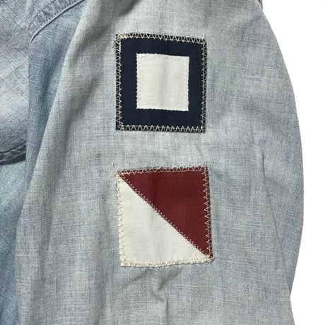 POLO RALPHLAUREN　"FLAG" CHAMBRAY SHIRT