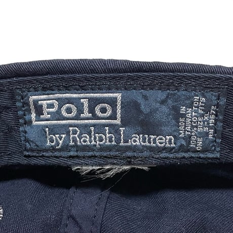 POLO RALPHLAUREN　"P LOGO" BASEBALL CAP