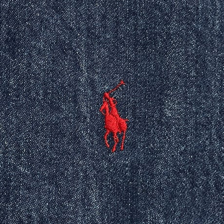 POLO RALPHLAUREN　"RED PONY" DENIM SWINGTOP (M)