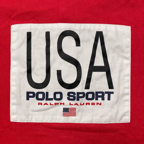 POLO RALPHLAUREN　"POLO SPORT EMBLEM" RUGBY SHIRT (LL)