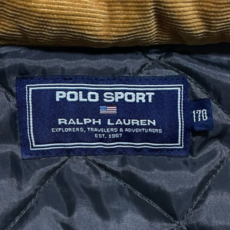 POLO SPORT RALPHLAUREN　"QUILTING LINING" HUNTING JACKET