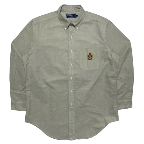 POLO RALPHLAUREN　"CREST" BUTTON DOWN SHIRT
