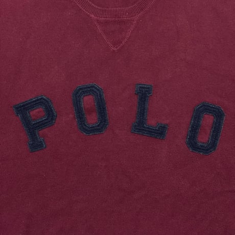 POLO RALPHLAUREN　"LOGO" LIGHT SWEAT