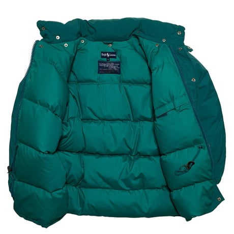 RALPHLAUREN　"EMEPALD GREEN" DOWM JACKET