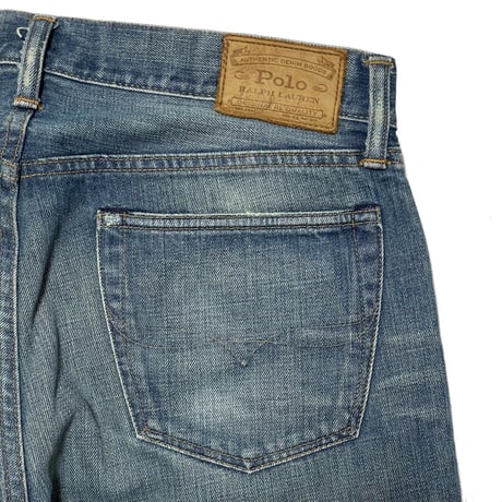 POLO RALPHLAUREN　"DAMAGED" DENIM