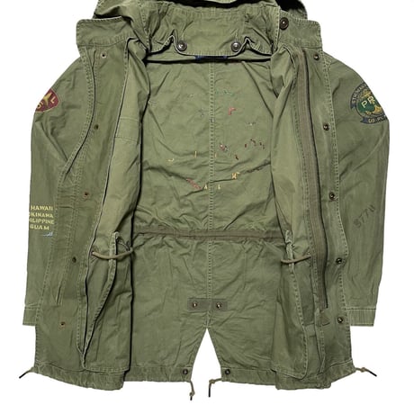 POLO RALPHLAUREN　"PAINTED" FISHTAIL PARKA