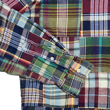 RALPHLAUREN　"MADE IN USA" PATCH WORK SHIRT