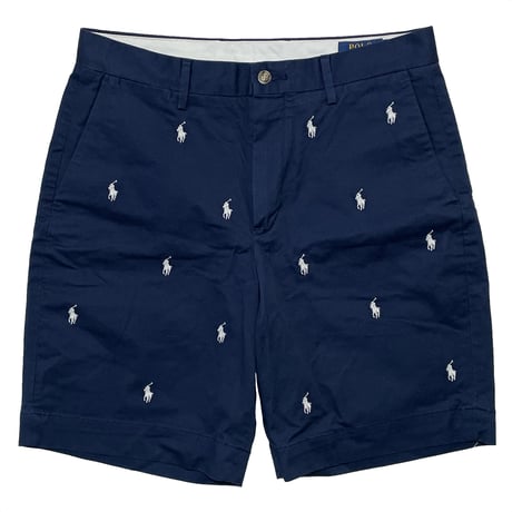 POLO RALPHLAUREN　"PONY EMBROIDERY" SHORTS