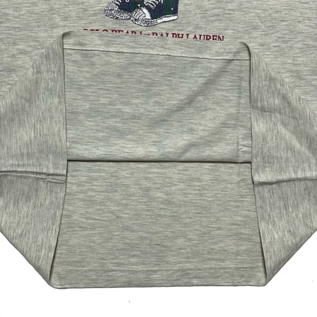 POLO RALPHLAUREN　"BASKETBALL BEAR" S/S TEE (DEADSTOCK)