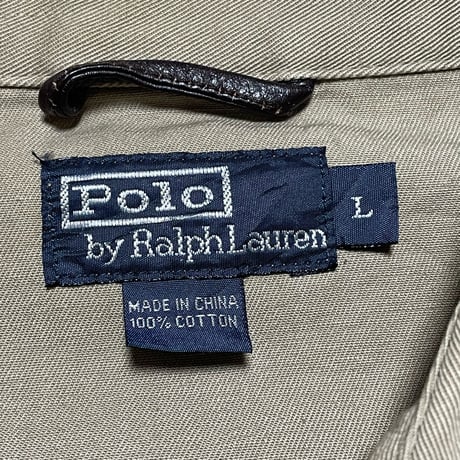 POLO RALPHLAUREN　"BUTTON CUFFS" SWING TOP