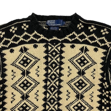 POLO RALPHLAUREN　"NATIVE" SWEATER