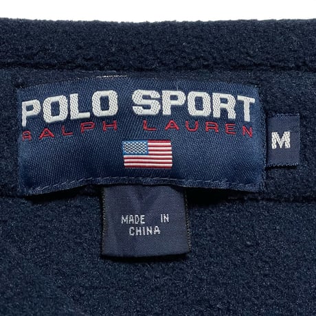 POLO SPORT RALPHLAUREN　"PULL-OVER" FLEECE JACKET