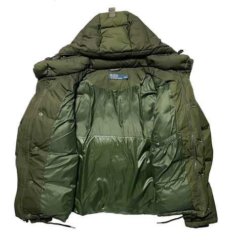 POLO RALPHLAUREN　"HOODED" DOWNJACKET