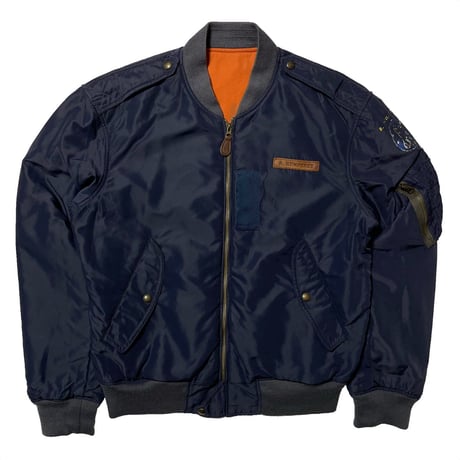 POLO RALPHLAUREN　REVERSIBLE FLIGHT JACKET