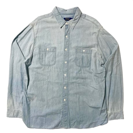 POLO RALPHLAUREN　"RLYC" CHAMBRAY SHIRT