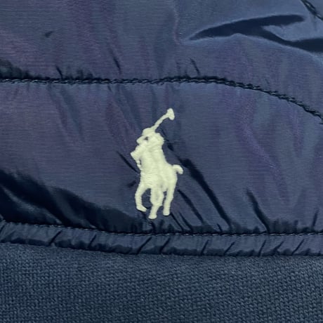 POLO RALPHLAUREN　"HOODED" DOWN VEST