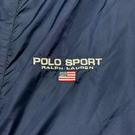 POLO SPORT RALPHLAUREN　"LOGO" NYLON LONG JACKET
