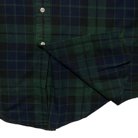RALPHLAUREN　"BLACK WATCH" BUTTONDOWN SHIRT