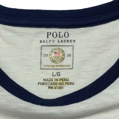 POLO RALPHLAUREN　"OLYMPIC2016" S/S TEE
