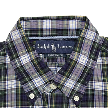 RALPHLAUREN　"GINGHAM CHECK" S/S SHIRT