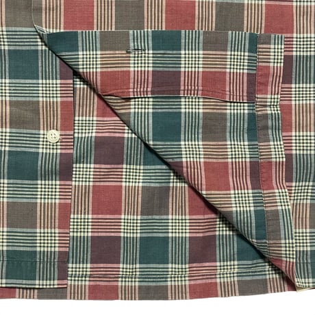POLO SPORT RALPHLAUREN　"CHECKED" S/S BUTTONDOWN SHIRT