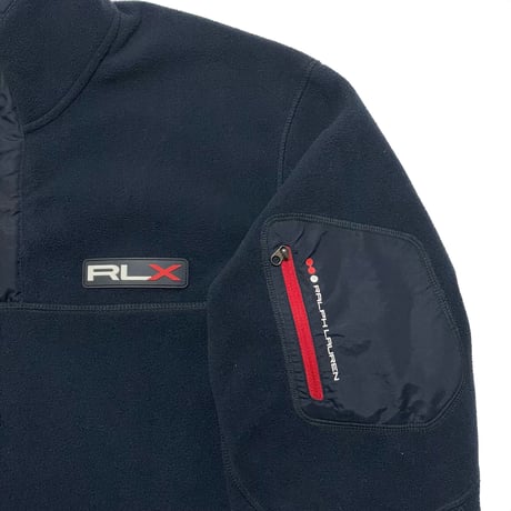RLX RALPHLAUREN　"PULL-OVER" FLEECE JACKET