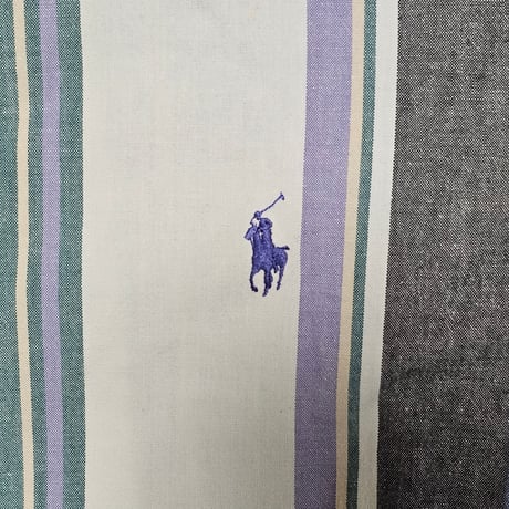 POLO RALPHLAUREN　"MULTI STRIPE BOTTON DOWN SHIRT" L/S SHIRT