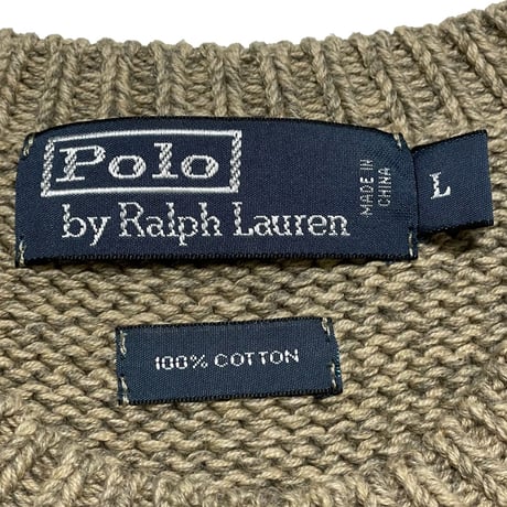 POLO RALPHLAUREN　"NORDIC" SWEATER