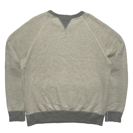 POLO RALPHLAUREN　"NATURAL SILVER GREY" SWEAT