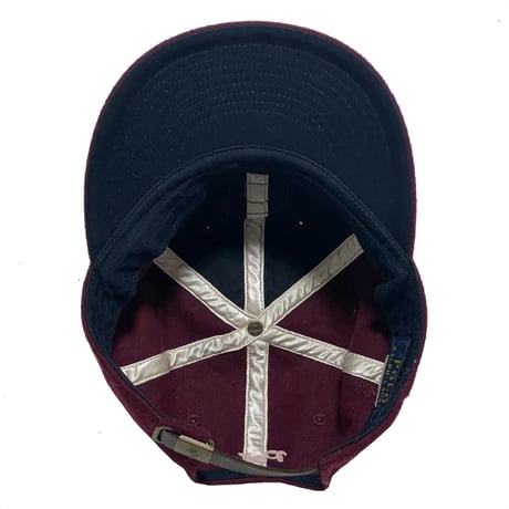 POLO RALPHLAUREN　"MELTON" BASEBALL CAP