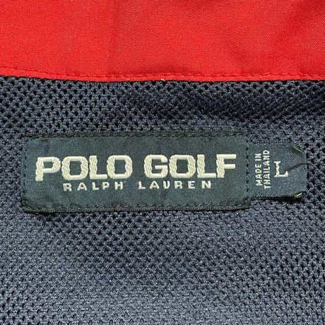 POLO GOLF RALPHLAUREN　"HARF-ZIP" NYLON JACKET