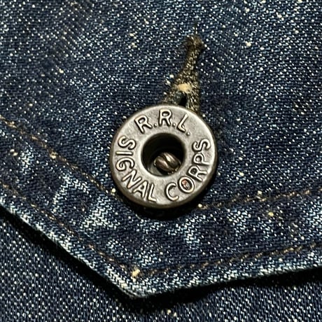 RRL "COVERALL WORK DENIM JACKET"