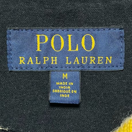 POLO RALPHLAUREN　 "LEATHER SLEEVE" STUDIUM JACKET
