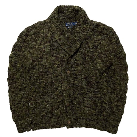 POLO RALPHLAUREN　 "HANDKNIT" CARDIGAN