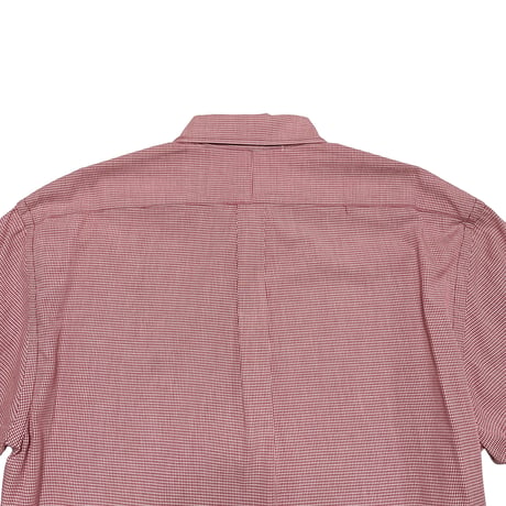 POLO RALPHLAUREN　"CLASSIC FIT GINGHAM CHECK" S/S SHIRT