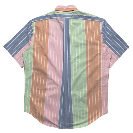 RALPHLAUREN　"PASTEL STRIPE" S/S SHIRT