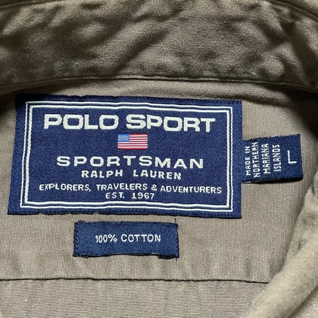 POLO SPORT  ”サファリシリーズ”RALPHLAUREN　L/S SHIRT