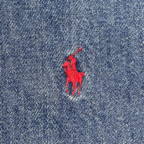 POLO RALPHLAUREN　"MADE IN USA" DENIM SWING TOP