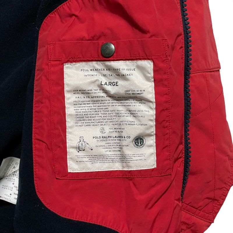 POLO RALPHLAUREN　SOUTHWALD SALING JACKET