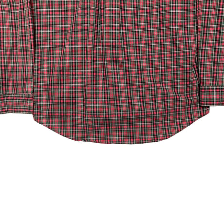 POLO RALPHLAUREN　"CHECK BOTTON DOWN SHIRT" L/S SHIRT