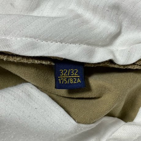 POLO RALPHLAUREN　"CLASSIC POLO CHINO" CHINO PANTS